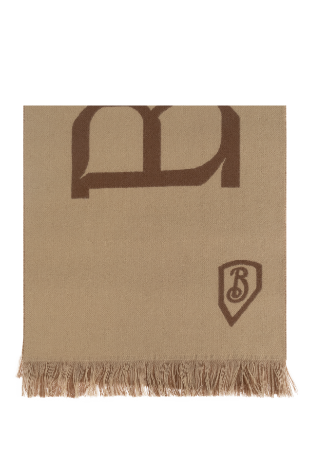 Wollschal mit logo od Burberry